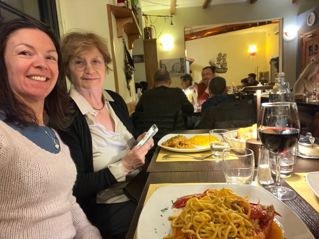 Cena con mamma e papà alla cadrega- Milano